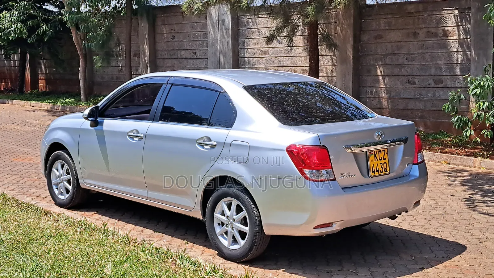 Toyota Axio 2013 Silver