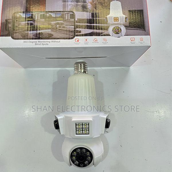Home Wireless Security 1080p Panoramic V380 Wireless Bulb Camera E33
