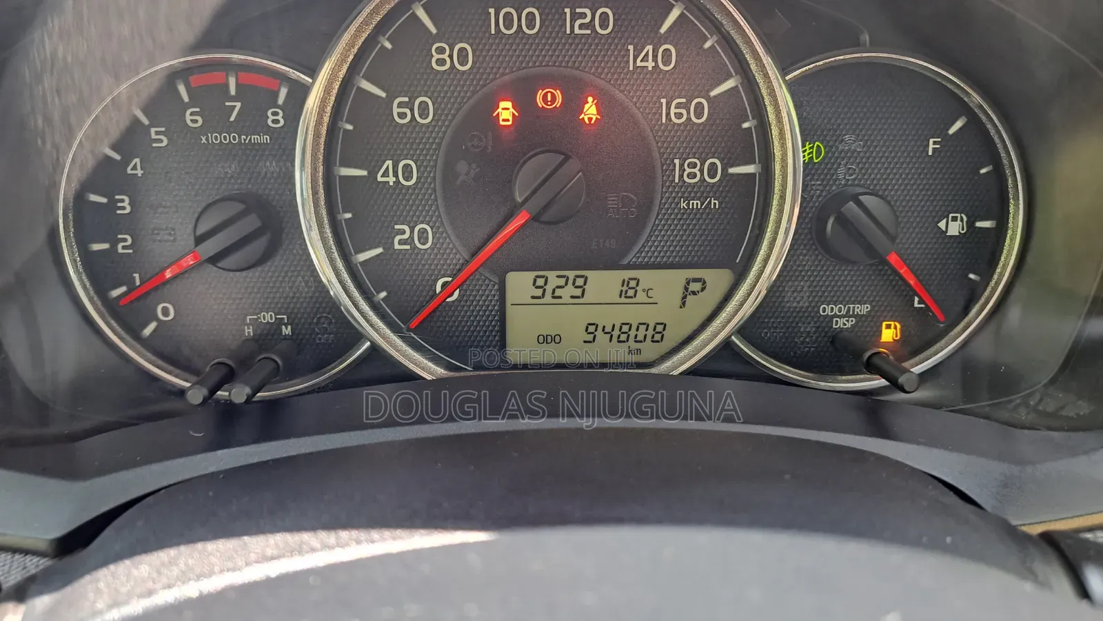Toyota Axio 2013 Silver