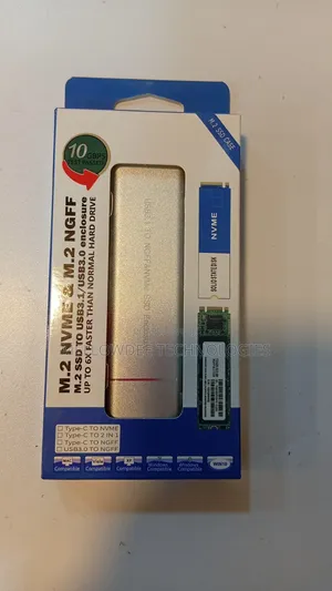 M.2 Nvme and M.2 NGFF M.2 SSD to Usb 3.1/Usb 3.0 Enclosure