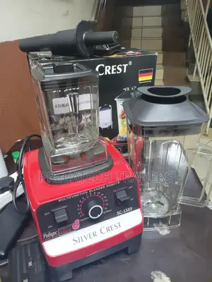Silver Crest 4500w Commercial Blender – 2 Jars