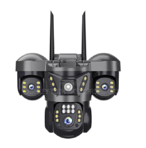 Hd 4g Triple Lens Solar Camera – Sim Card Supported