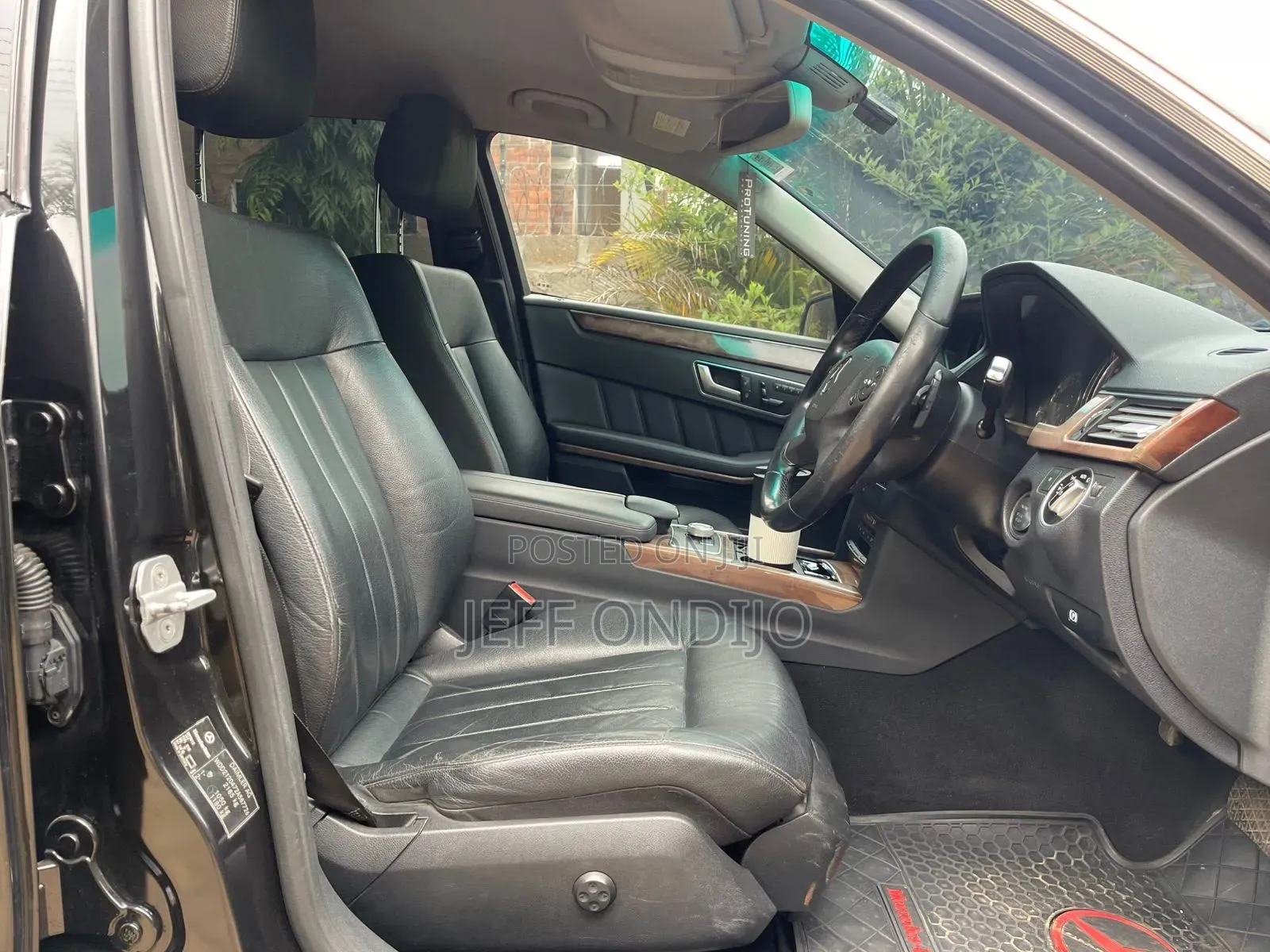 Mercedes-Benz E250 2012 Black