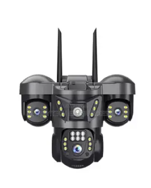Outdoor 4g Triple Lens Solar Camera