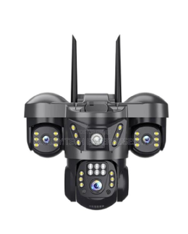 Outdoor 4g Triple Lens Solar Camera