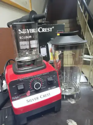 Silver Crest Professional Kitchen Blender – Red