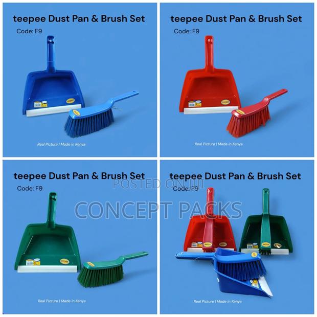 Teepee Hand Dust Pan Brush Set