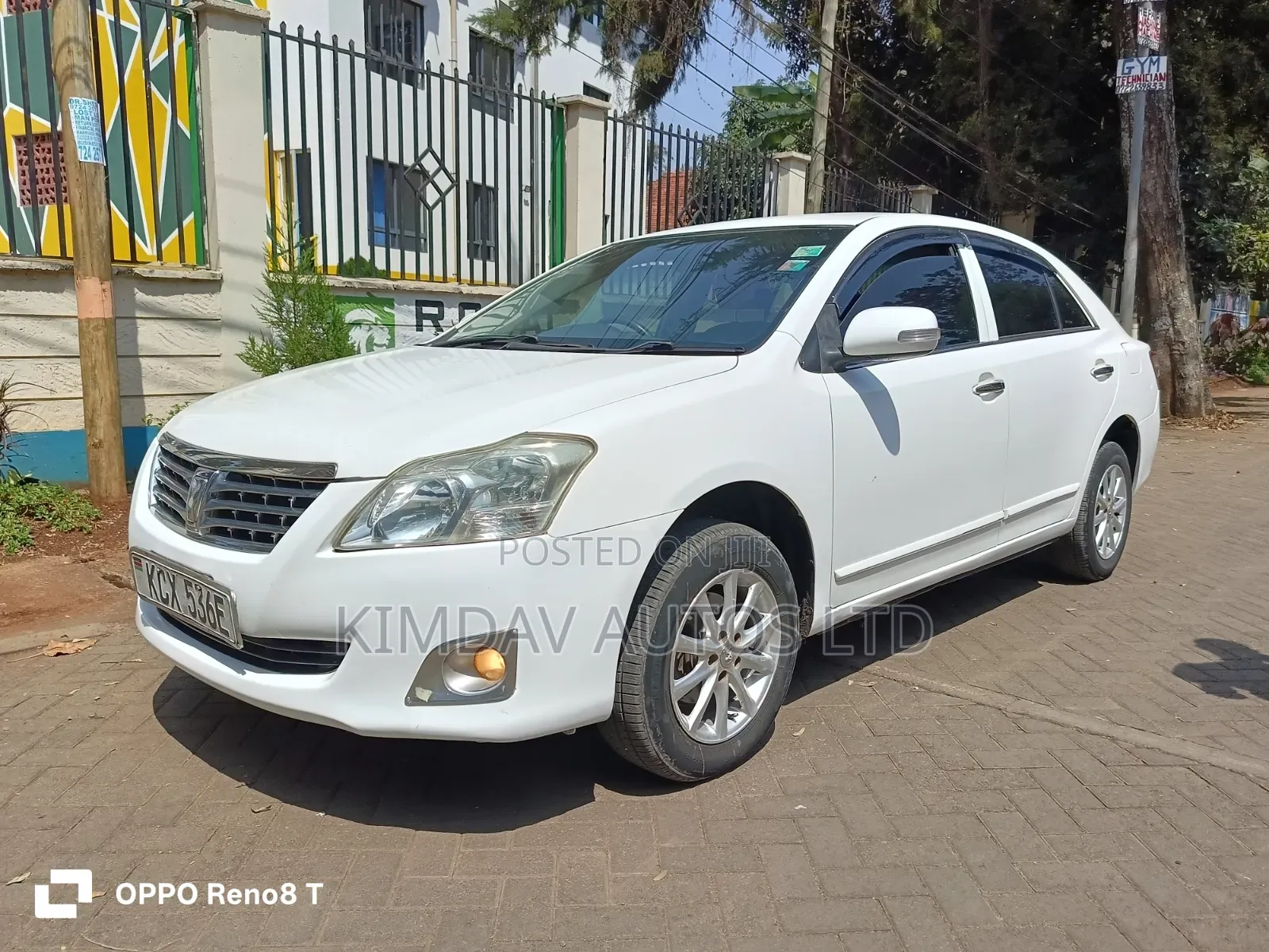 Toyota Premio 2012 White