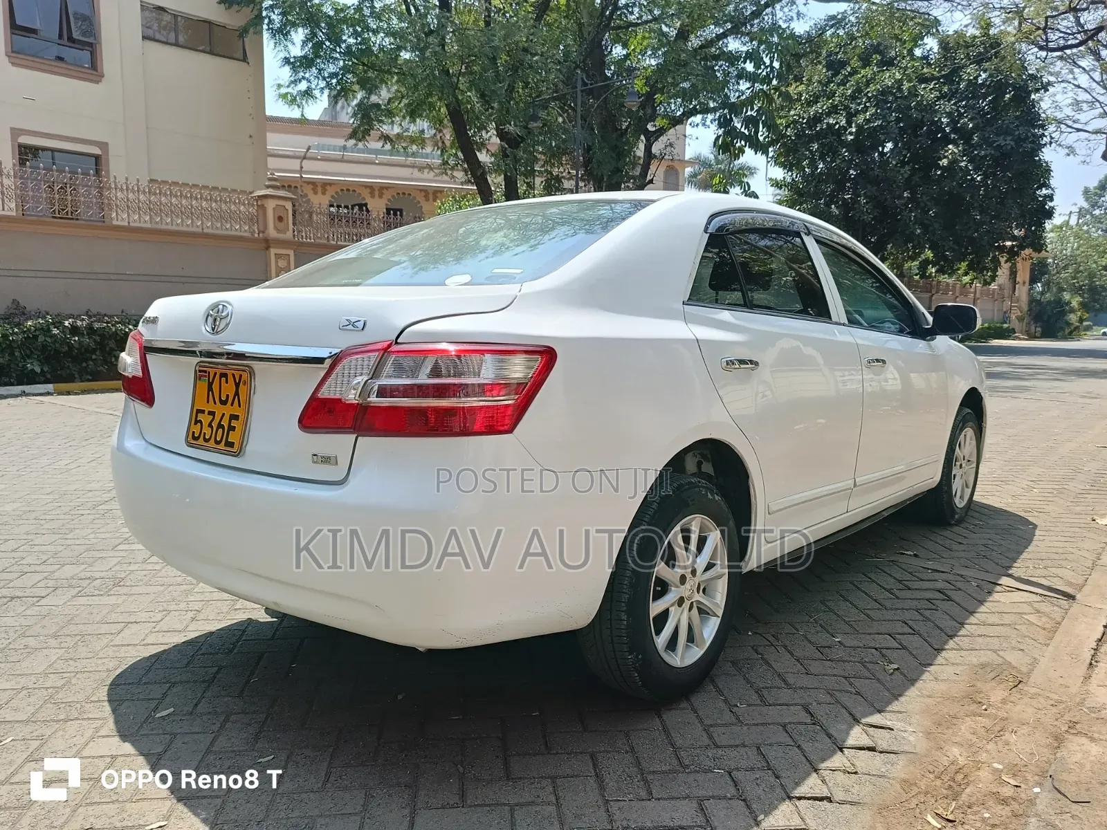 Toyota Premio 2012 White