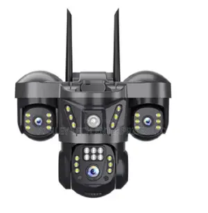 Professional` 4g Triple Lens Solar Surveillance Camera
