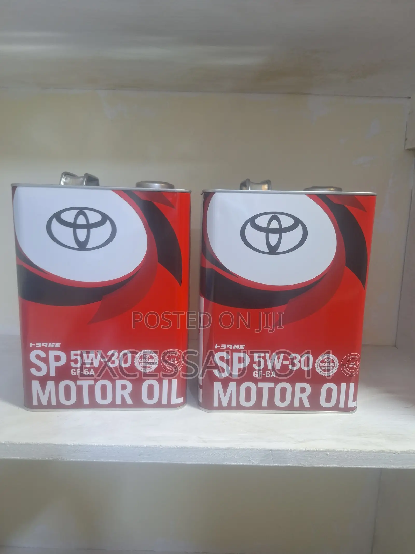 Toyota Motor Oil Sp 5w30 Fully Synthetic Gf-6a 1 Gallon / 4l