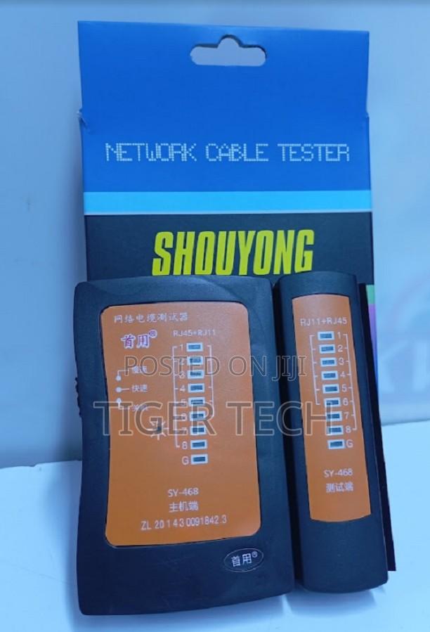 Technicians Handheld Network Cable Tester - main view