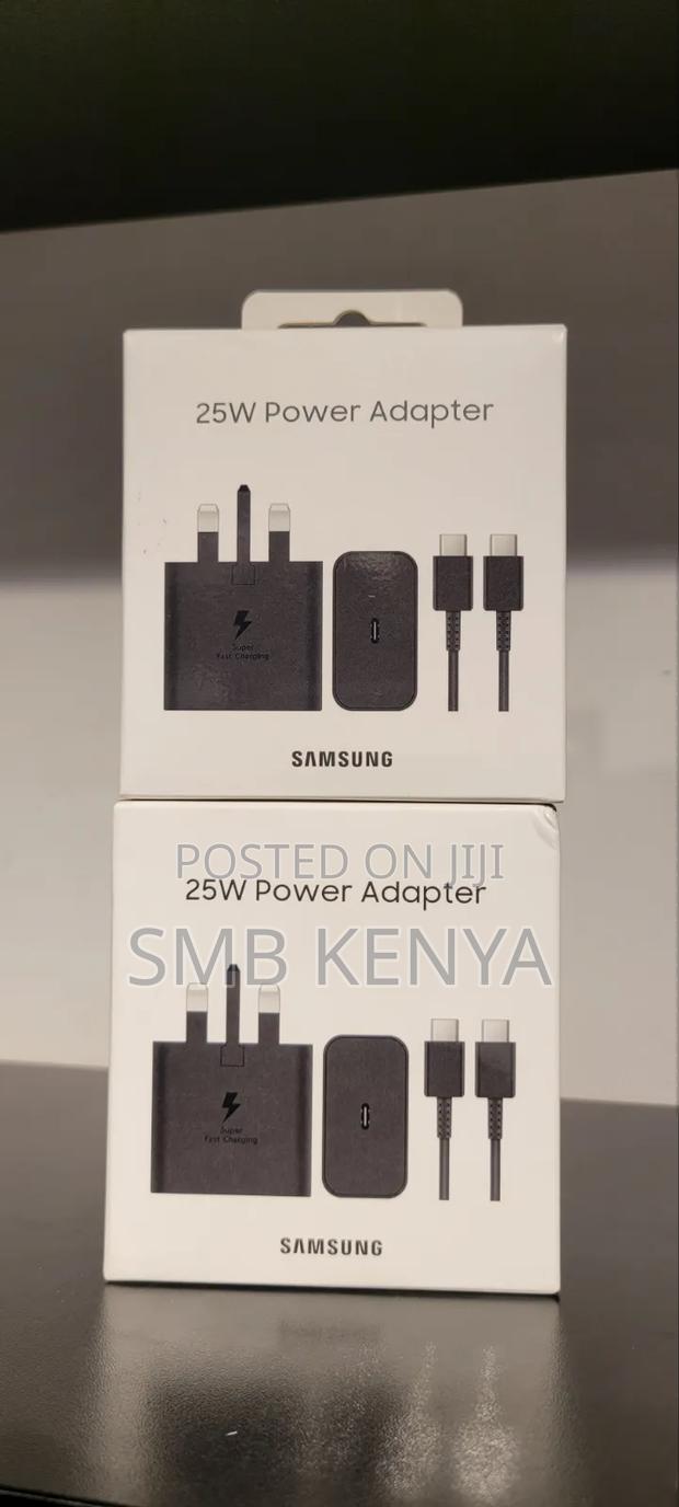 25w Power Adapter With C to C Cable