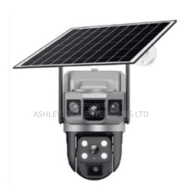 Wifi Dual``-Lens Solar CCTV Camera – Smart Outdoor Security Camera