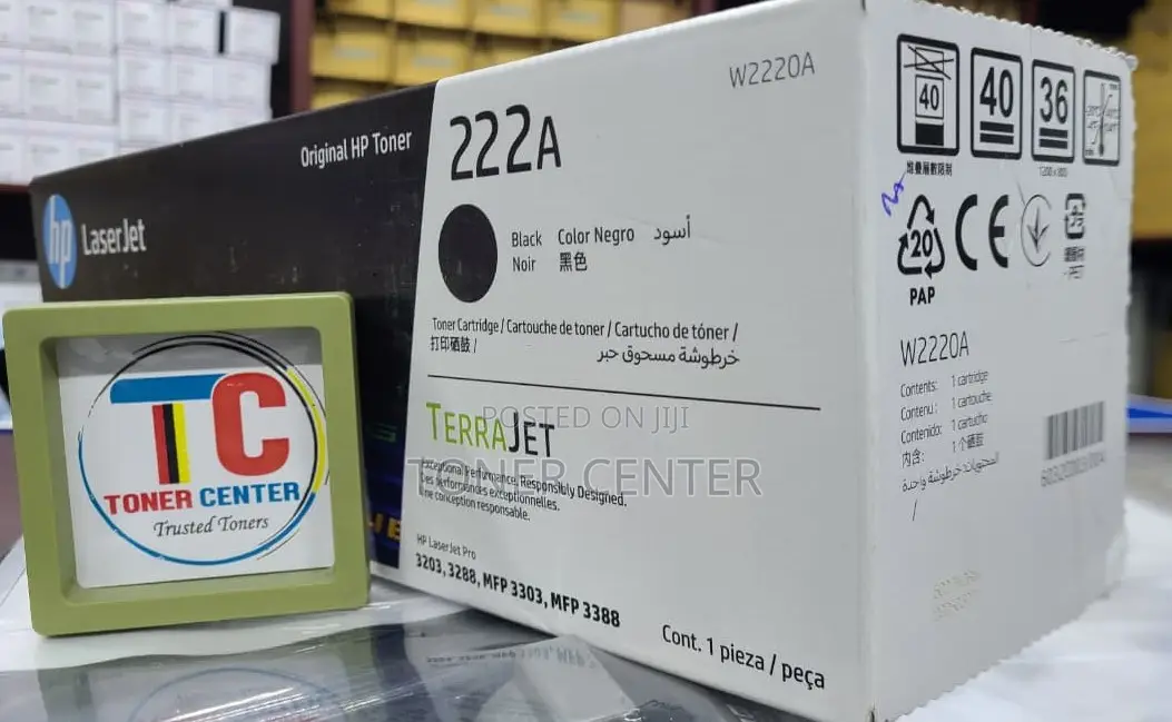 Genuine Hp 222a Black (W2220a) Toner Cartridge