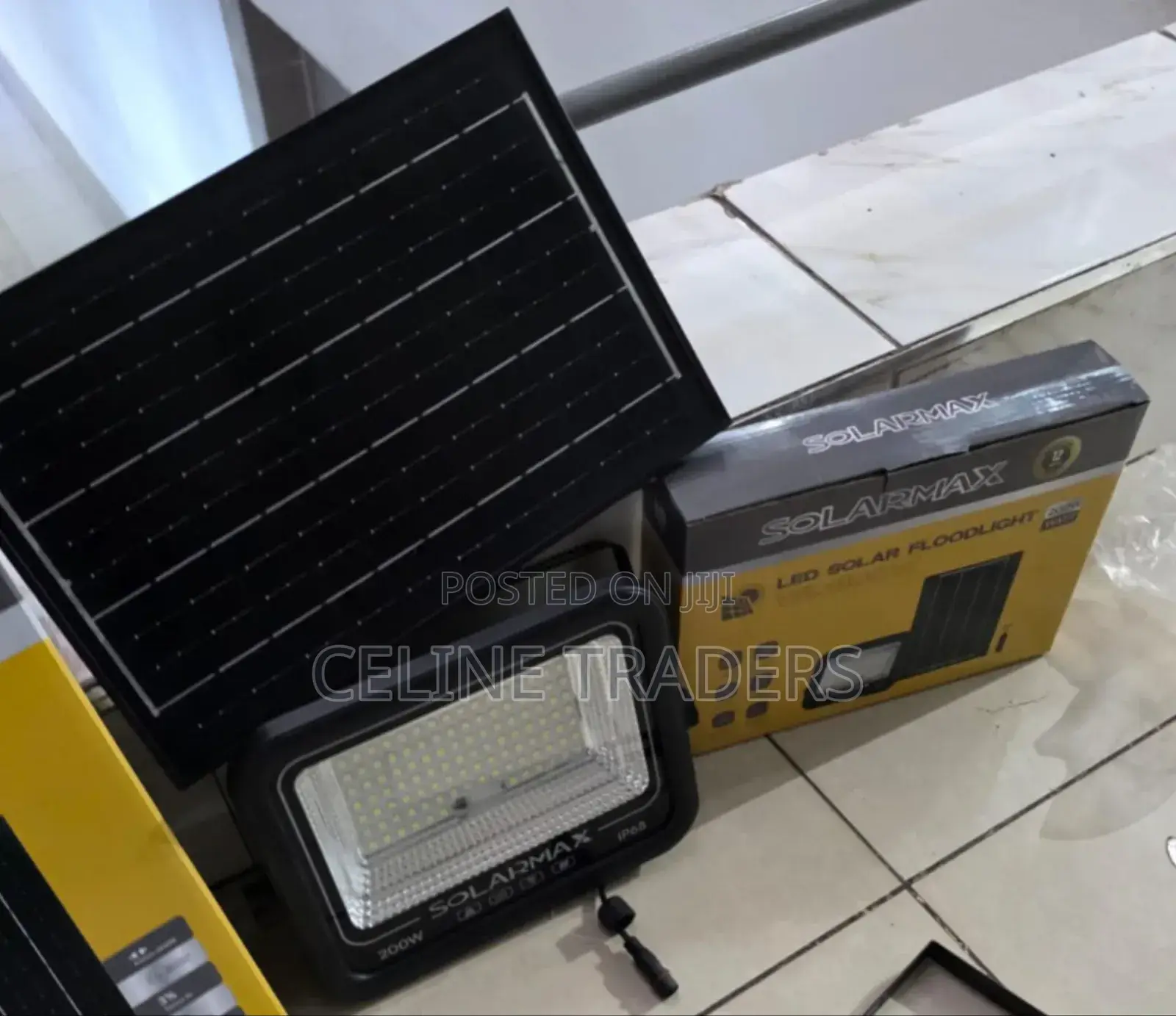 100w Solarmax Solar Floodlight