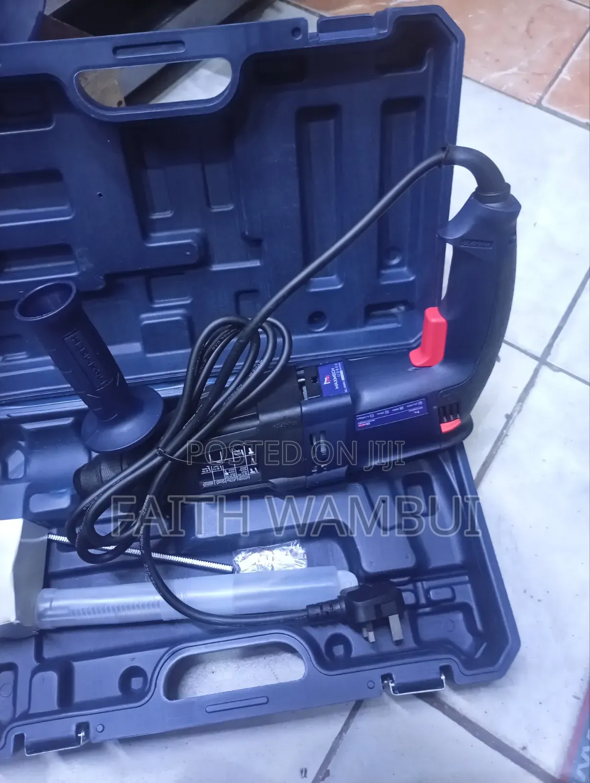 Limited Stock Maxmech Rotary Hammer Drill With Box Case
