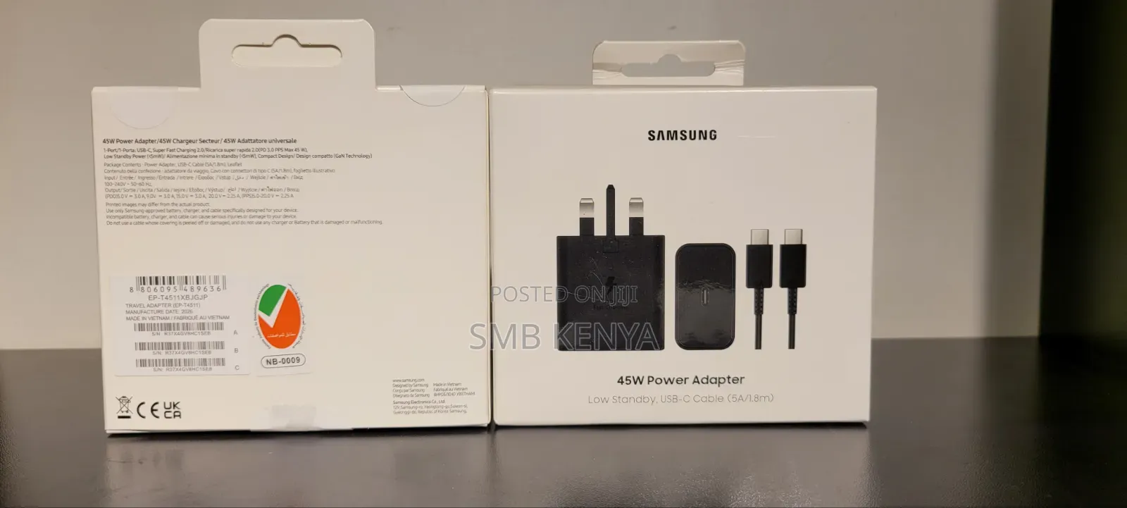 45w Power Adapter With a Usb-C Cable(1.8m)
