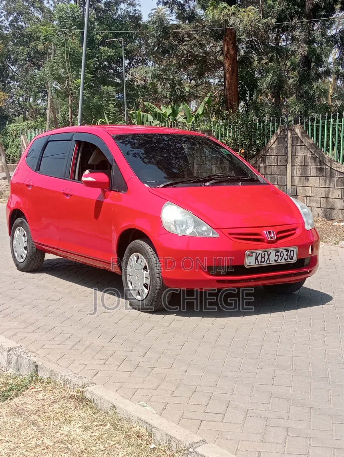 Honda Fit 2006 Red