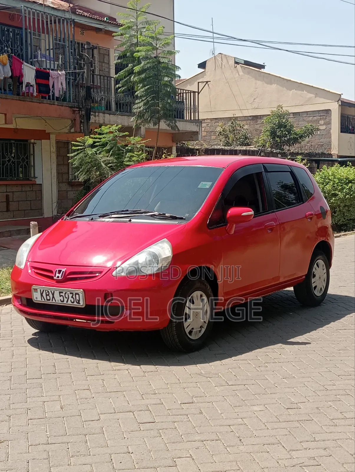 Honda Fit 2006 Red