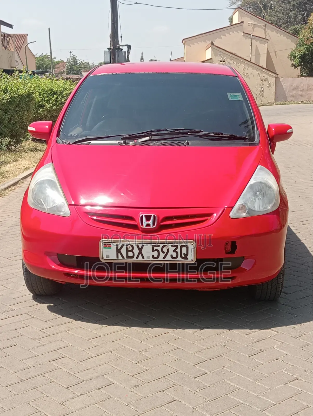 Honda Fit 2006 Red