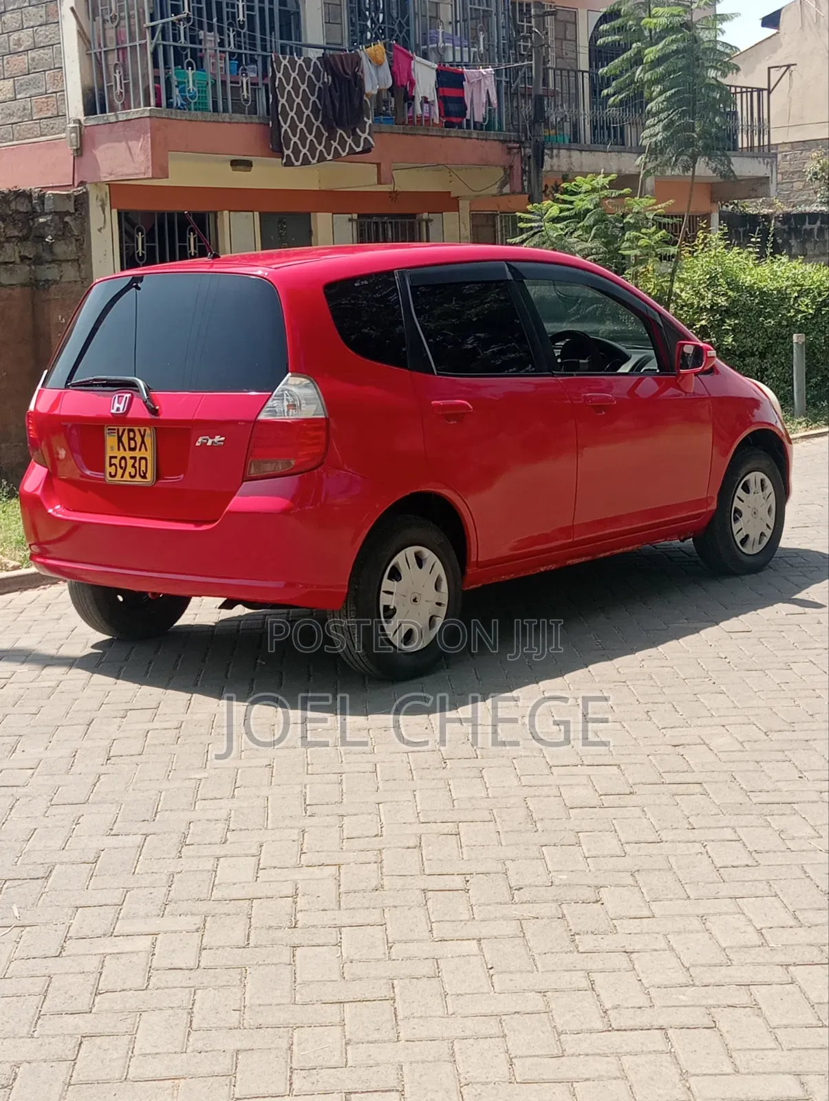 Honda Fit 2006 Red
