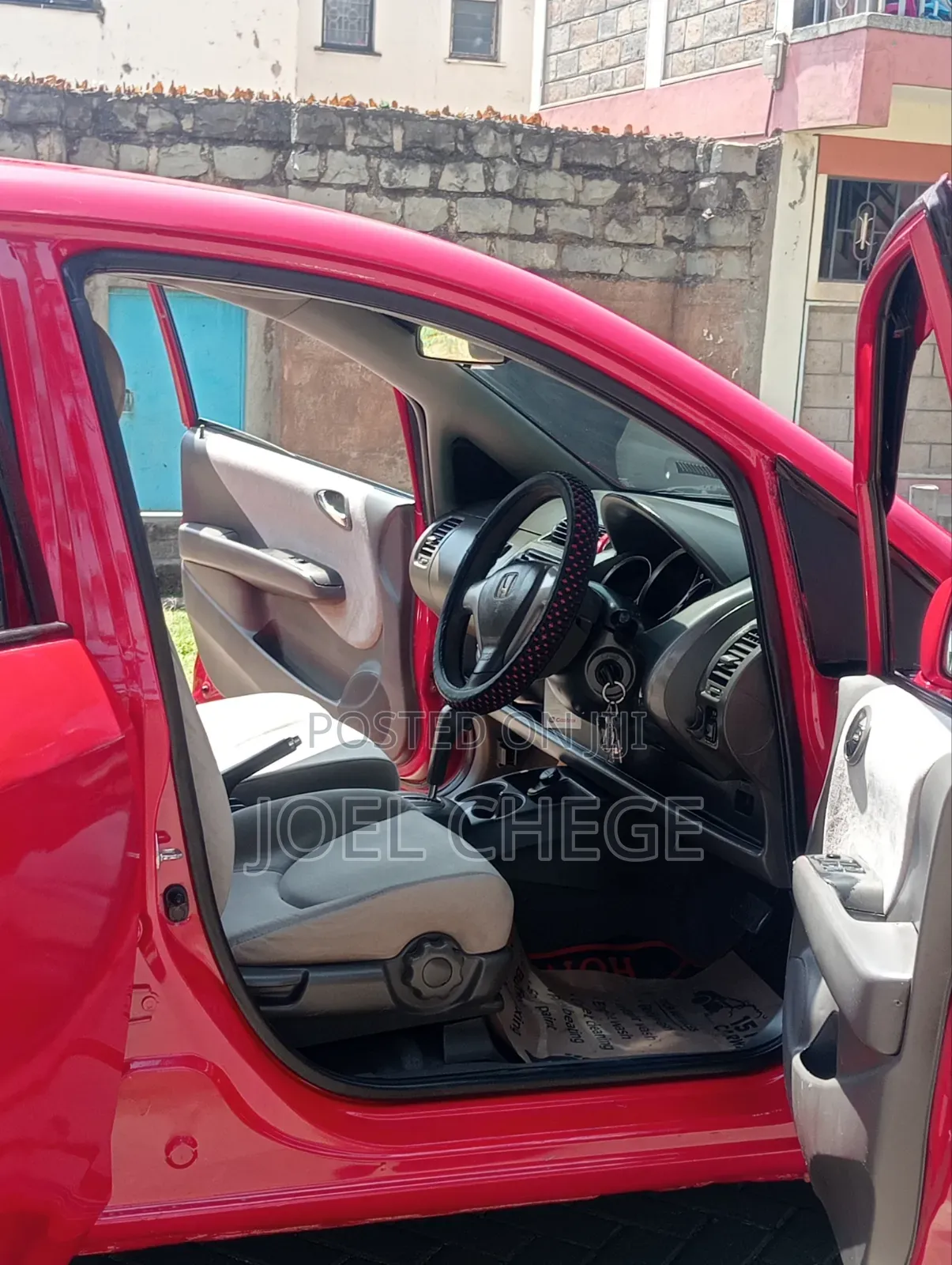 Honda Fit 2006 Red