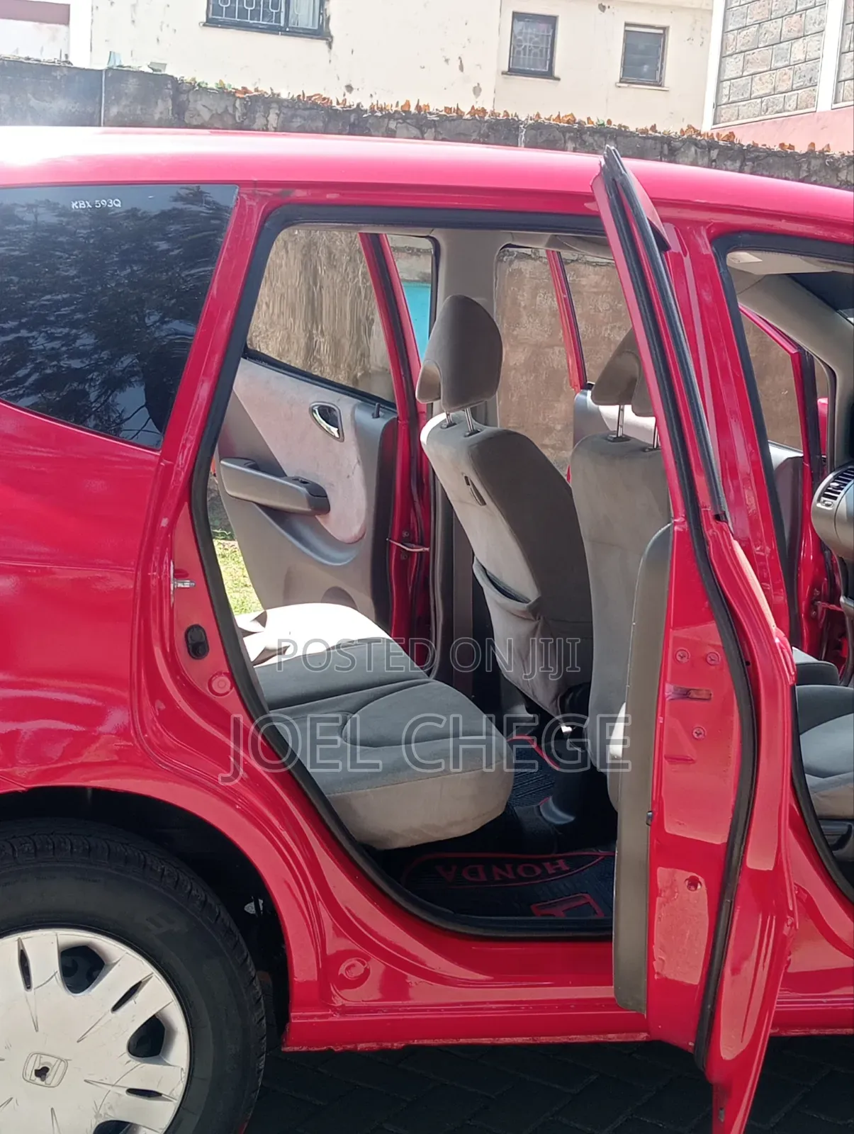Honda Fit 2006 Red