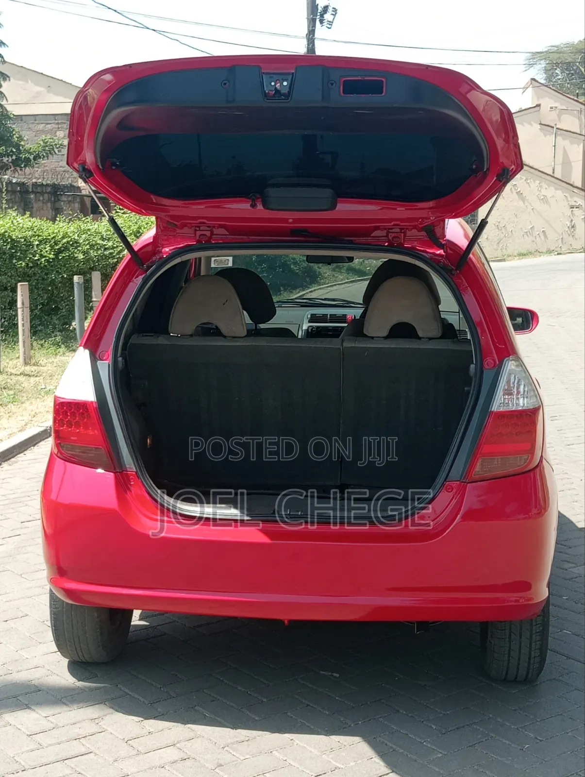 Honda Fit 2006 Red