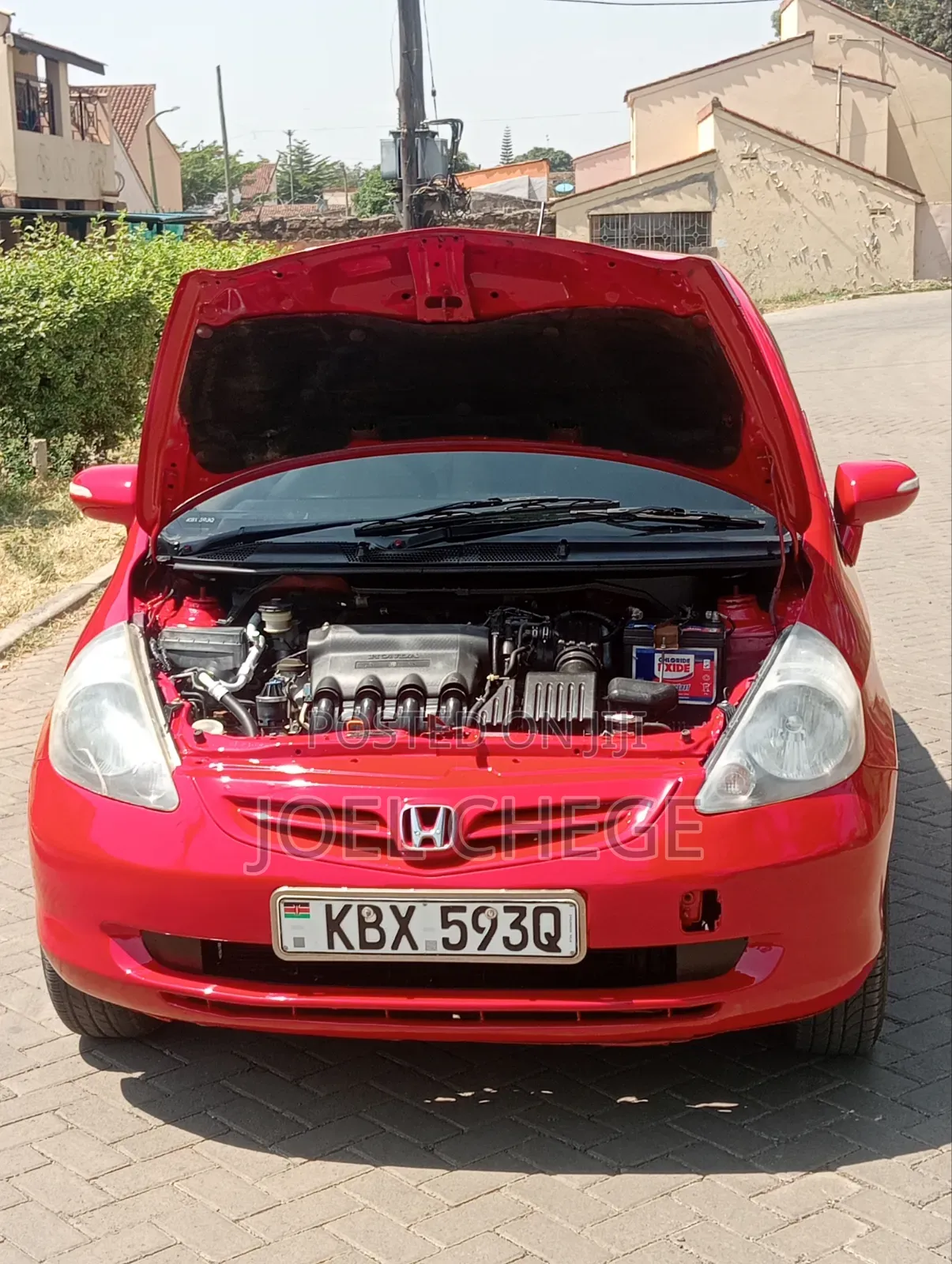Honda Fit 2006 Red