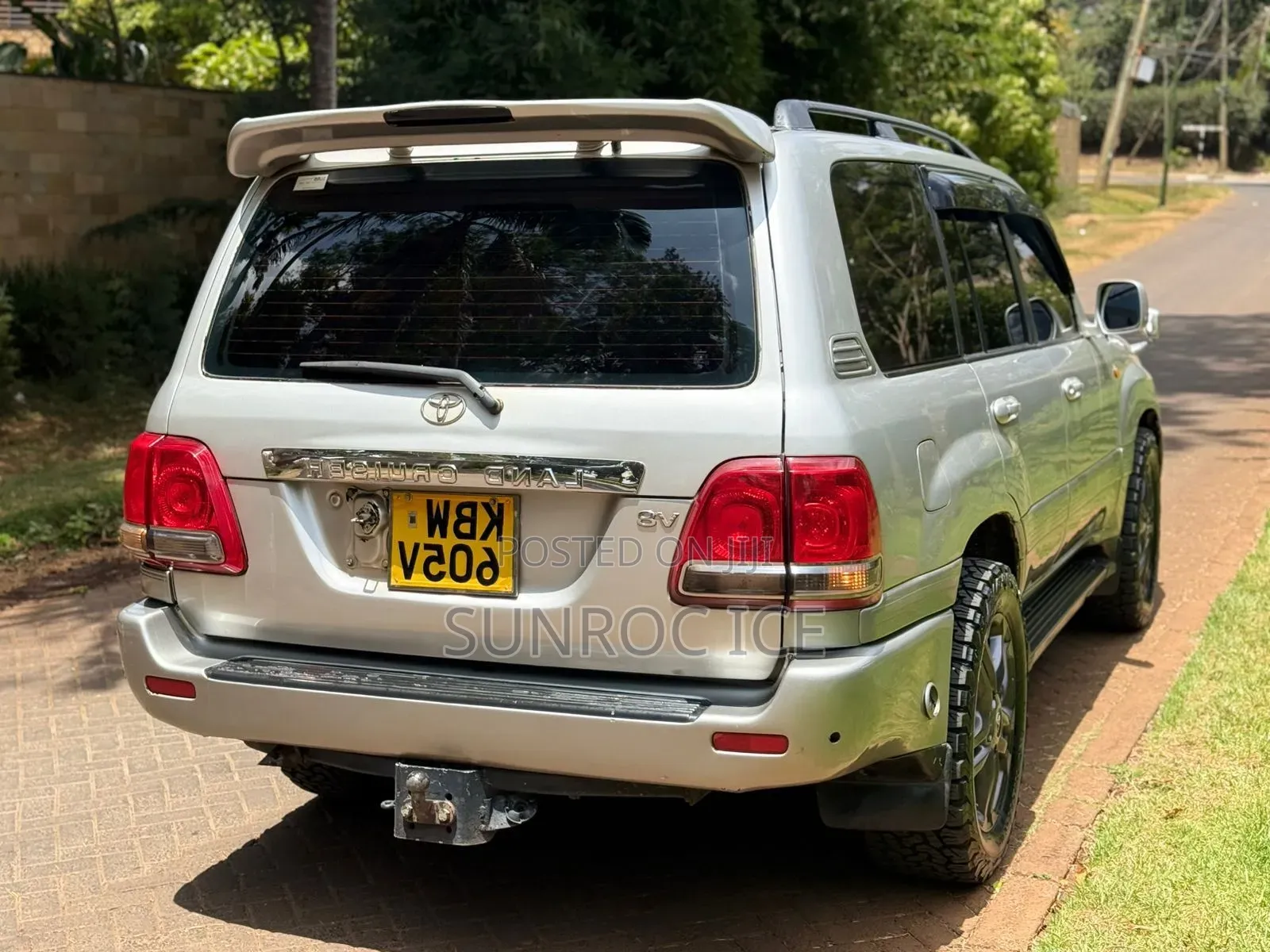 Toyota Land Cruiser 2007 Silver
