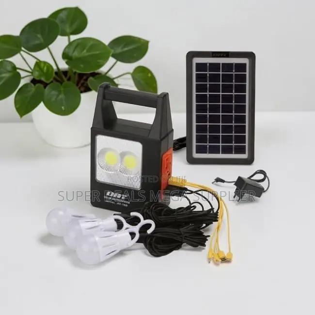 Eco-Friendly Bright Dat at 168 Solar Home Lighting System Kit
