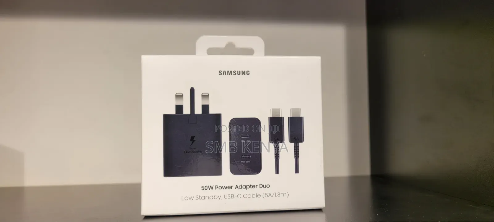 50w Duo Power Adapter With Usb-C to Cable*1.8m)