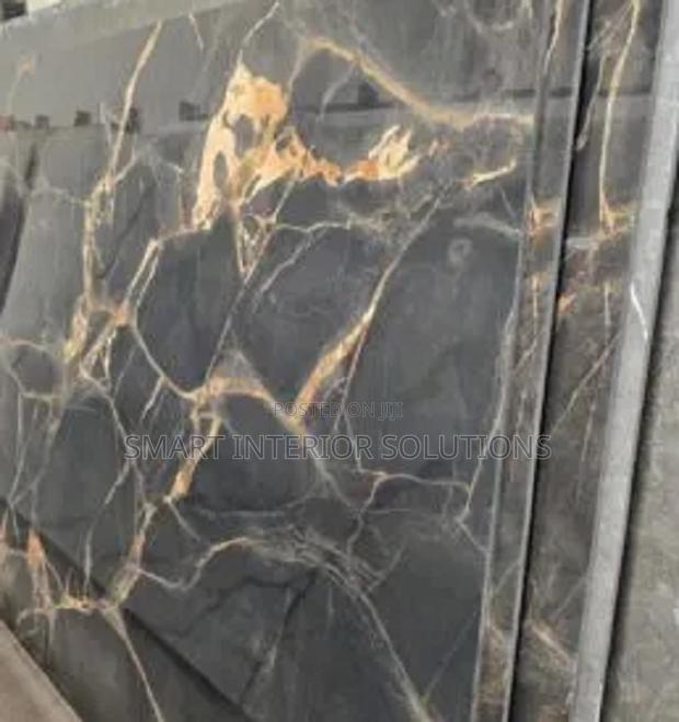 High-Quality Dark Eldo Granite Slab – 8 × 2 Feet - thumbnail 2