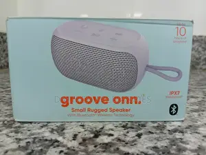 This Is an Onn. Groove Small Rugged Speaker