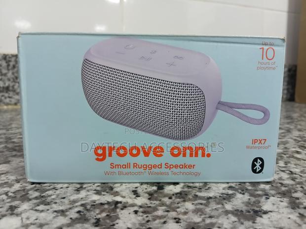 This Is an Onn. Groove Small Rugged Speaker - thumbnail 2