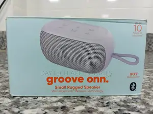 This Is an Onn. Groove Small Rugged Speaker