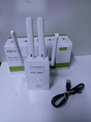 300mbps Pix-Link Wireless Wifi Repeater Mini Router4 External Antennas