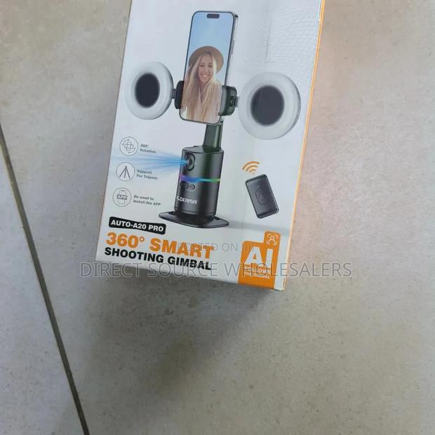 Plokama Ai Auto Face Tracking Gimbal With Led Fill Light - thumbnail 2