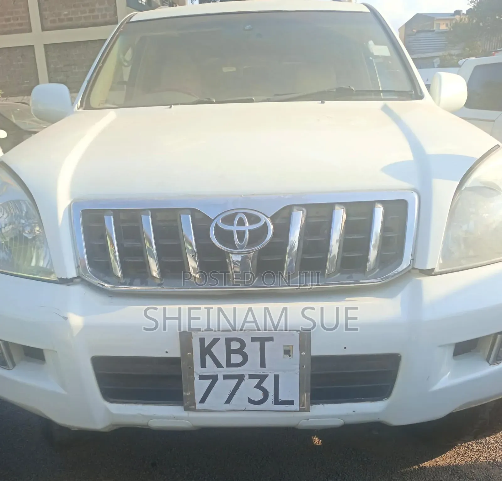 Toyota Land Cruiser Prado 2006 White