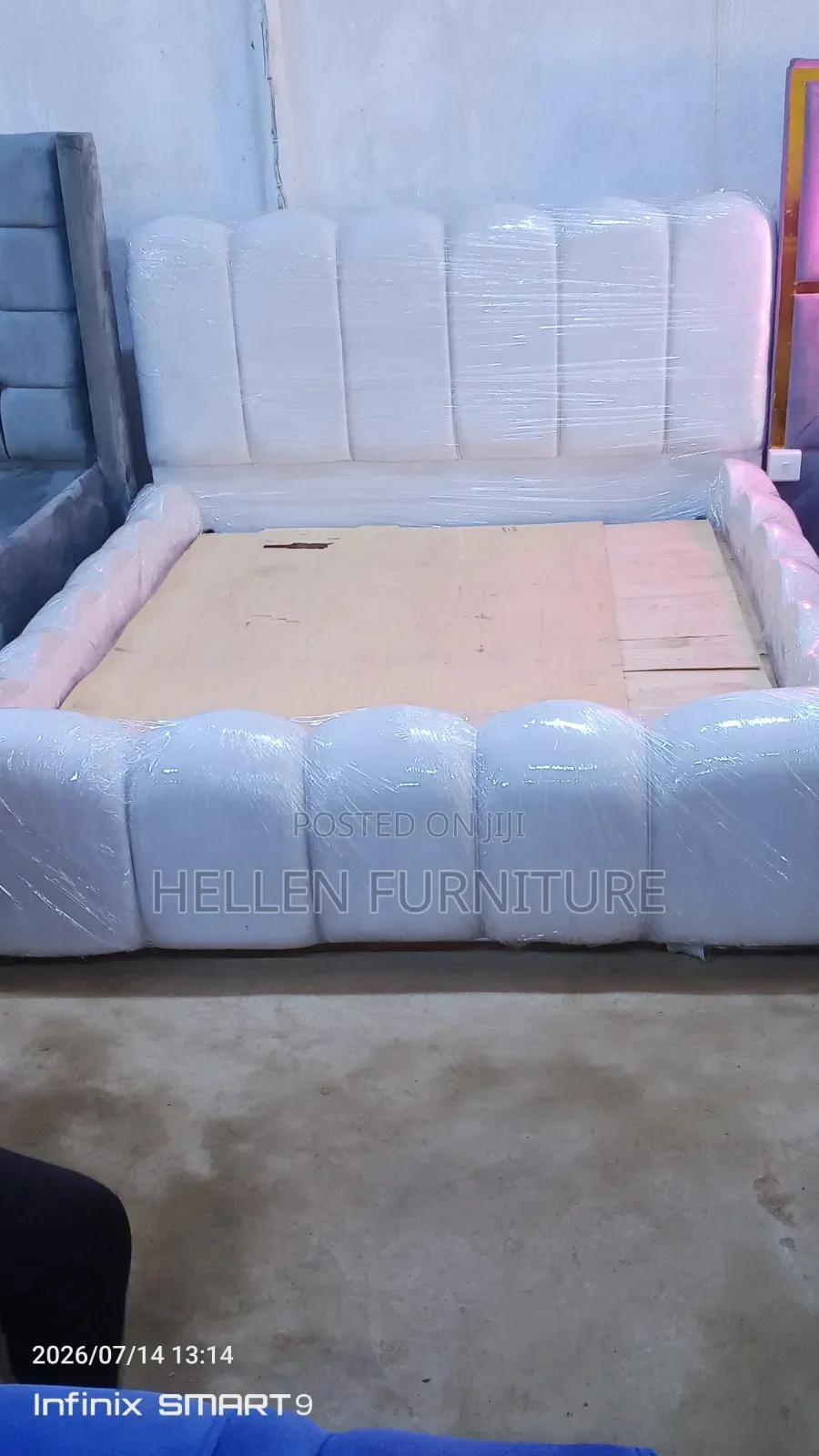 Box Bed 5by6 White