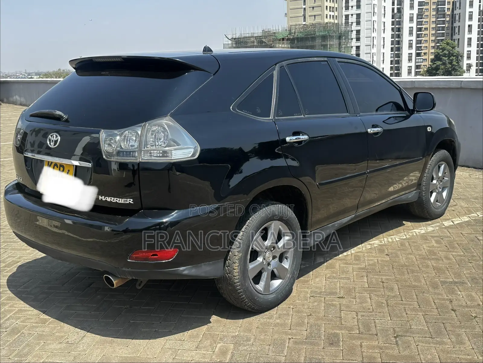 Toyota Harrier 2011 Black
