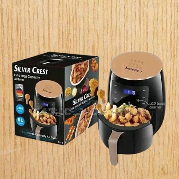 Compact Silver Crest 4/5/6/8l Touch Screen Digital Air Fryer - thumbnail 2