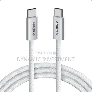 Anker Zolo Usb C to C Cable Braided Laptop and Macbook 240w 6ft 1.8m