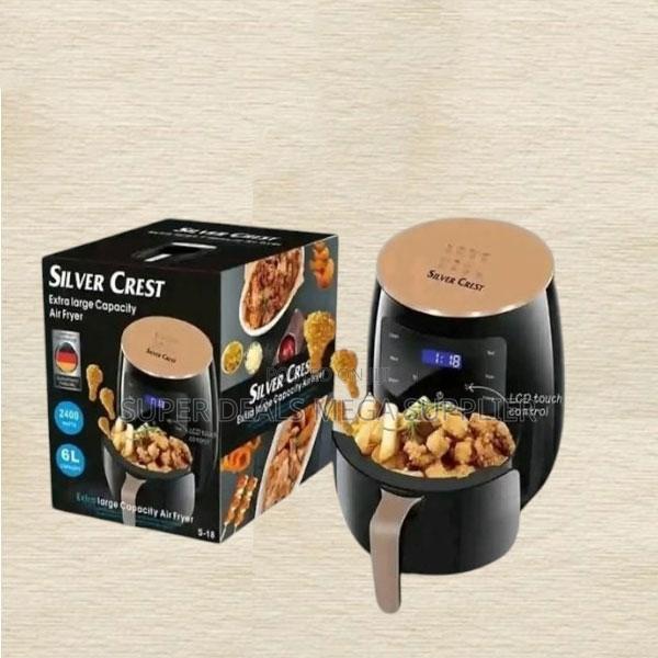 Spacious Silver Crest 4/5/6/8l Touch Screen Digital Air Fryer - thumbnail 2