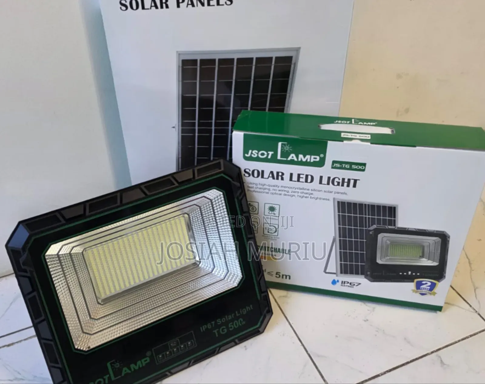 Jsot Tg 500w Solar Floodlight