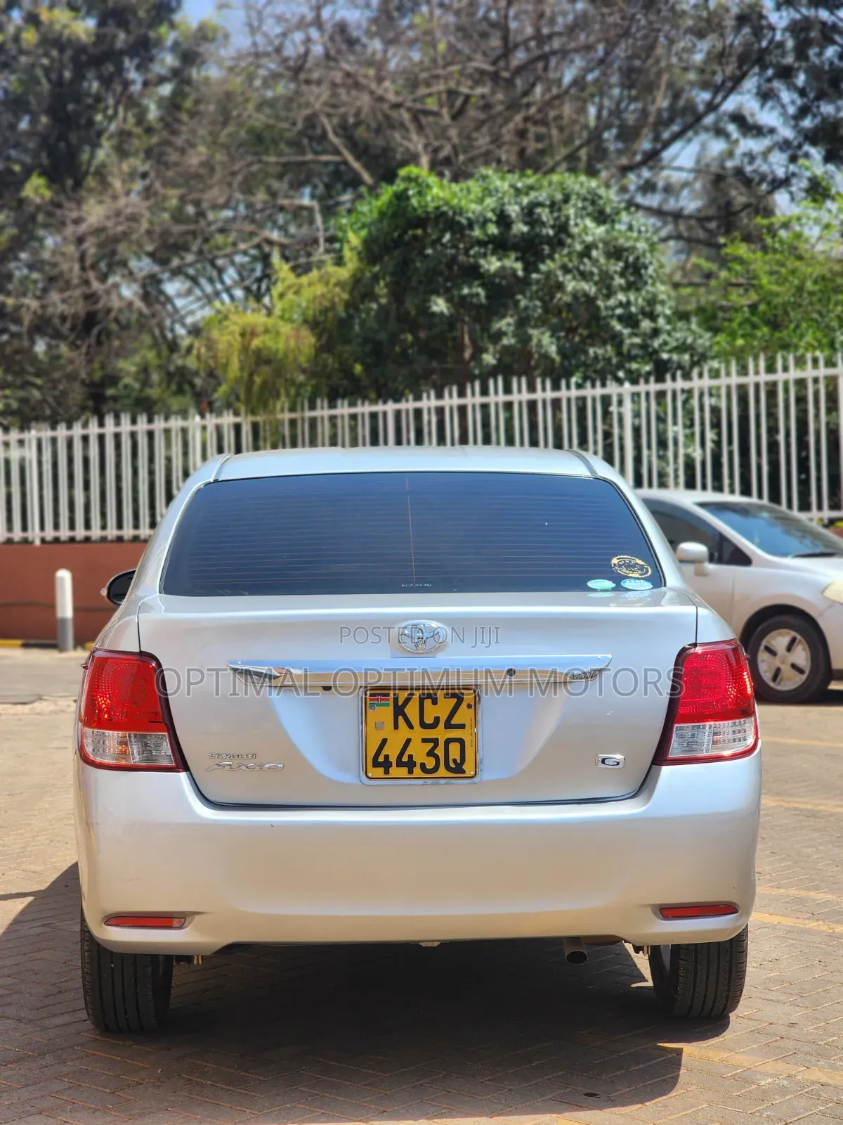 Toyota Axio 2013 Silver