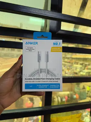 Anker Zolo Usb C to Usb C Phone Cable Braided for iPhone Samsung 1.8m