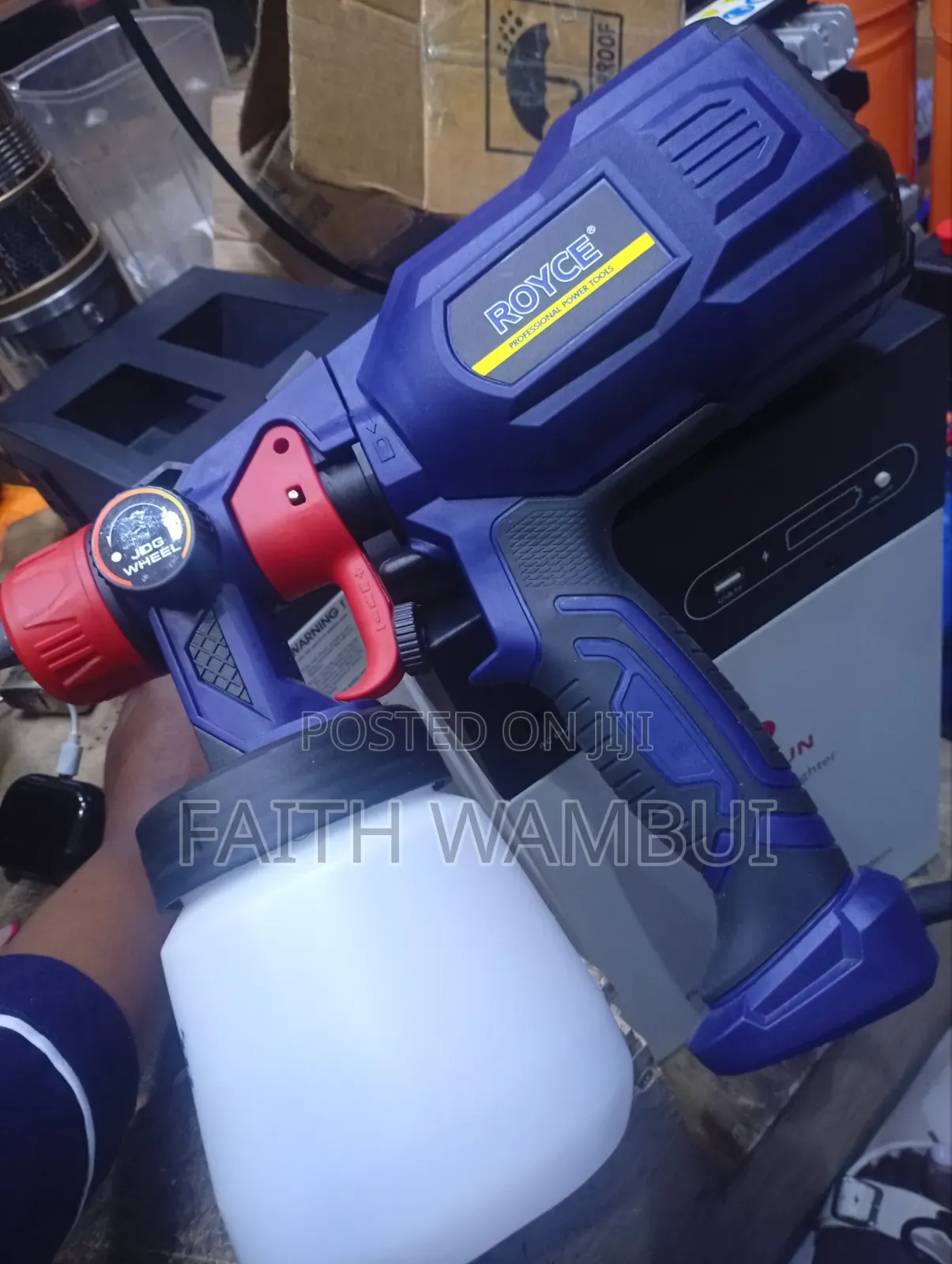Royce Spray Gun Machines Easy to Use Easy to Walk With