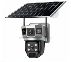 Wifi Solar CCTV Camera – Dual Lens PTZ